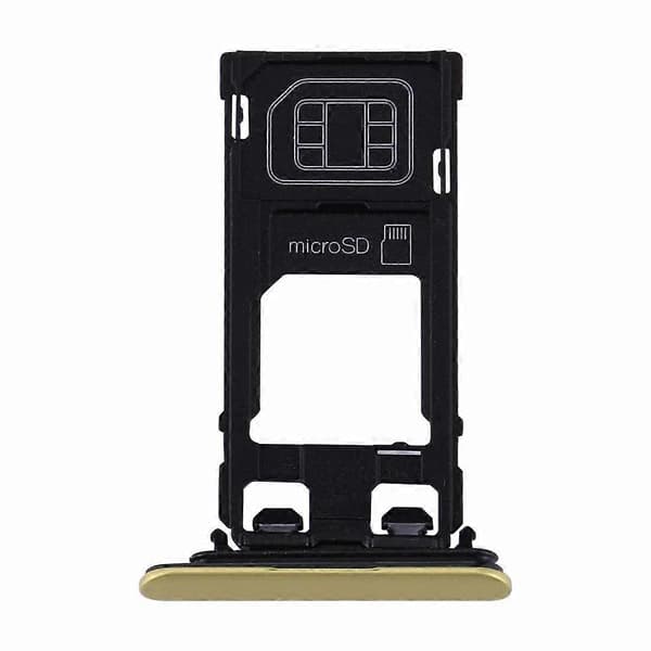 (Ny) til Sony Xperia XZs SIM- og Micro SD-kortbakke Gold