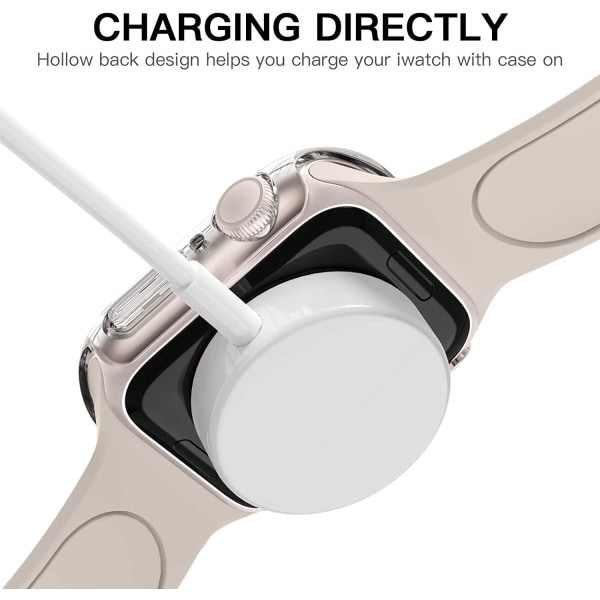 Apple Watch 7/8 shell PC Transparent (45 mm)