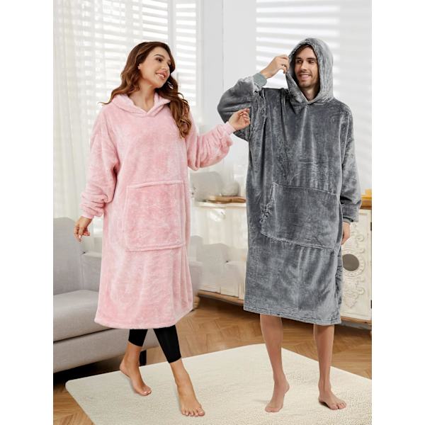 【YD】Hættefilttrøje til kvinder og mænd
