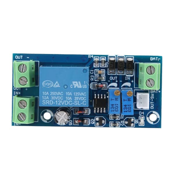 Batteriskyddskort Underspänning Överurladdning Automatisk Laddningskontrollmodul DC12V