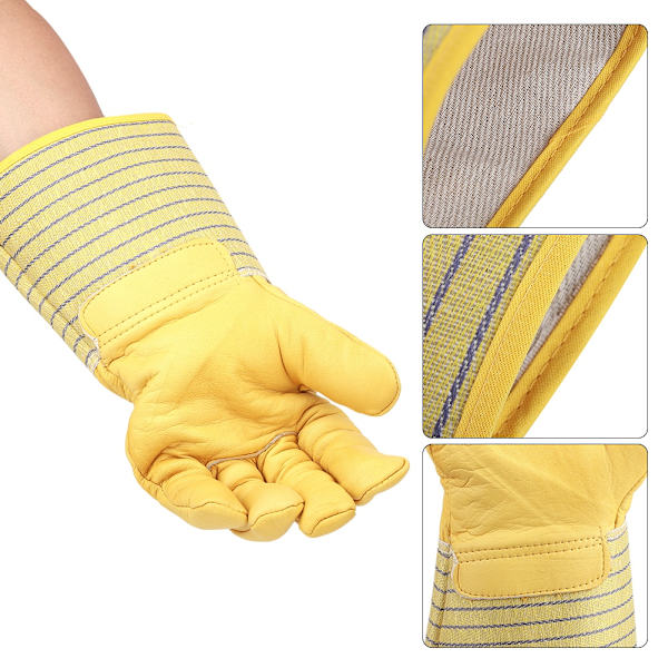 Vintervarme handsker med kulderesistens fra -180℃ til -250℃ Unisex lange manchet handsker til vind-, vandtæt og flydende nitrogen håndbeskyttelse