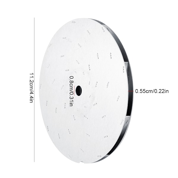 Dammsugarens roterande fläktblad Motortillbehör (112 mm diameter)