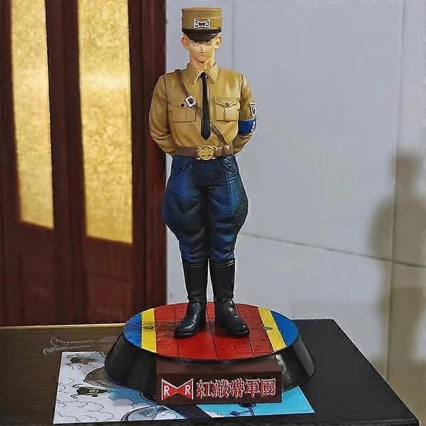 15-21 cm Anime Dragon Ball Red Ribbon Army Figurer Commander Red General Blue Actionfigur PVC Staty Samlarleksaker Modellpresent With box2
