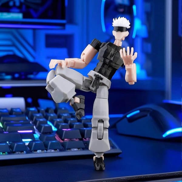 Actionfigur med udskiftelige dele – 14 cm – til samlere af anime-fans D