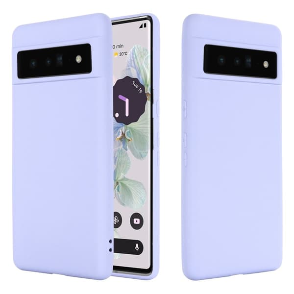 【YD】Google Pixel 7 Flytende Silikon Deksel Lilla 50