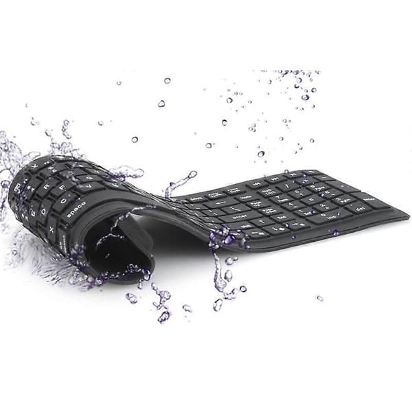 JA-11 108-tasters sammenfoldeligt Bluetooth-tastatur i silikone Inte angivet
