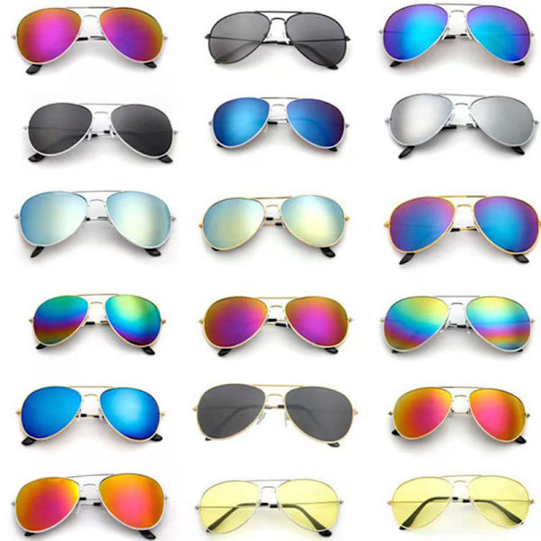Polariserte solbriller - Ramme i rustfritt stål Fjær UV-beskyttelse for barn og tenåringer - Gullramme gule linser Gold Frame Yellow Lenses