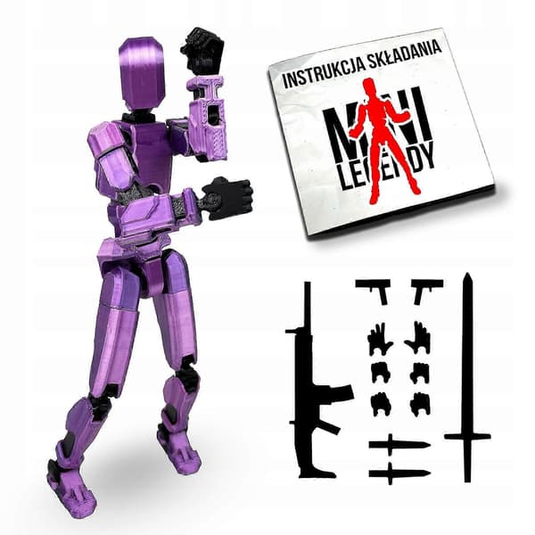 【YD】Figur Printre Mini Legends, Micro Legends Wojbot