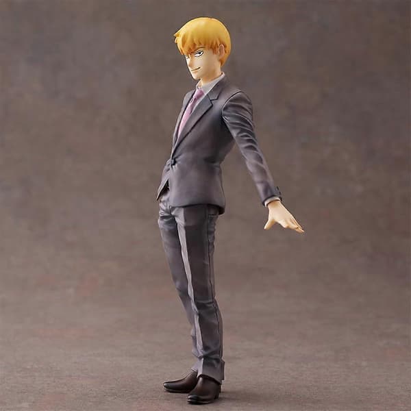 Mob Psycho 100 Reigen Arataka PVC-figur 16,5 cm Anime Samleobjekt Statue Actionmodell Gave