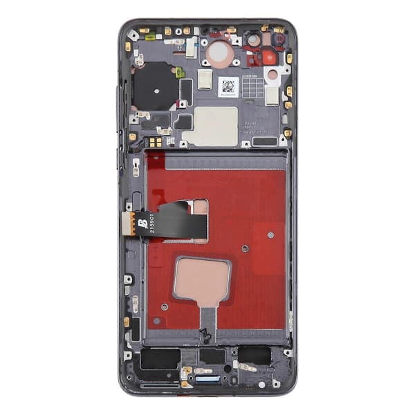 För Huawei P40 TFT LCD-skärm Digitizer komplett montering med ram, stöder inte fingeravtrycksidentifiering Black