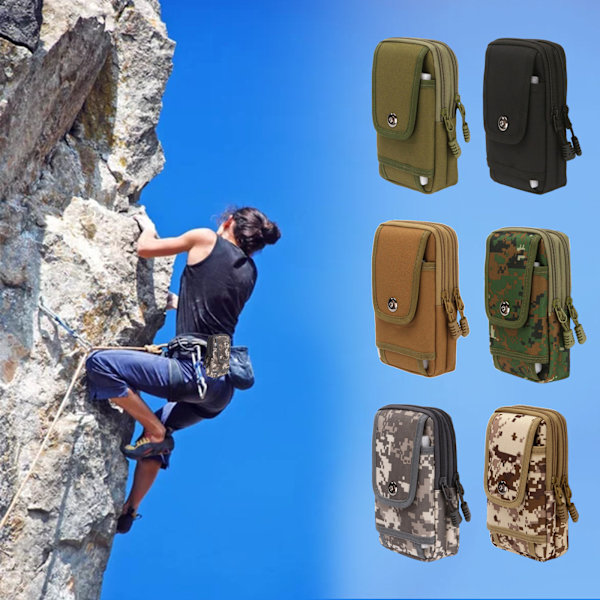 Jakt midjevesker Militærveske Tactic Magazine Pouch Fanny Pack Outdoor Sportswear Camping Midje EDC Pouch Bag