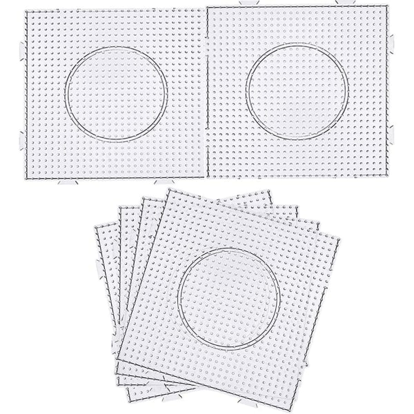 Bead Boards Plast PegBoards Kits Square Clear for Kids
