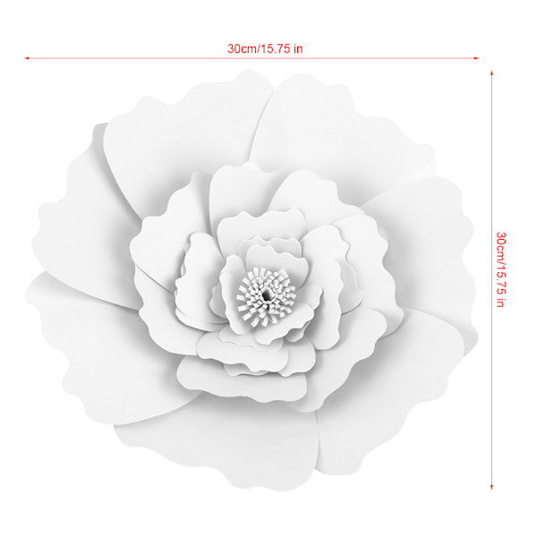 Gör-det-själv-blommor av papper för födelsedagar och bröllop