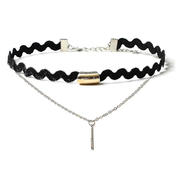 5 delar choker halsband set