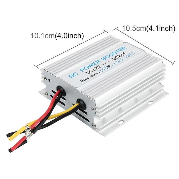 (Ny) 10A 240W DC 12V till 24V Bil DC-DC Strömomvandlare Strömförstärkare Transformator Bil Strömtransformator Not Specified