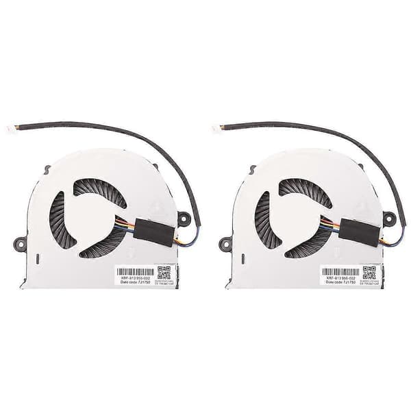 【BQ】2 stk. CPU + GPU køleventilator til Strix Gl503 Gl503v Gl503vd Fx503vd Fx503 12V
