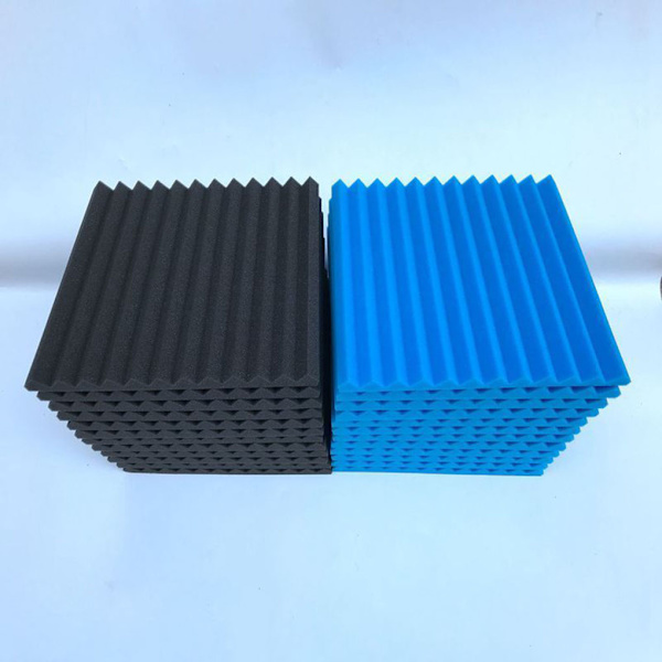 24 STK 30*30*2,5 cm Lydisolering Acoustic Wedge Studio Absorpsjon Blue 24pcs