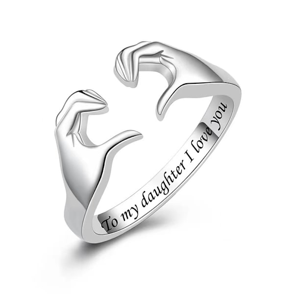 Claddagh Ring datteren Silver