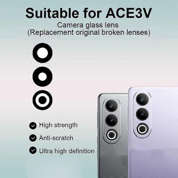 For OnePlus Ace 3V Bakre Kameralinsesett Not Specified