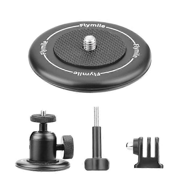 Skrivebordsbase i aluminiumslegering Not Specified Strong Magnetic Round Base Kit
