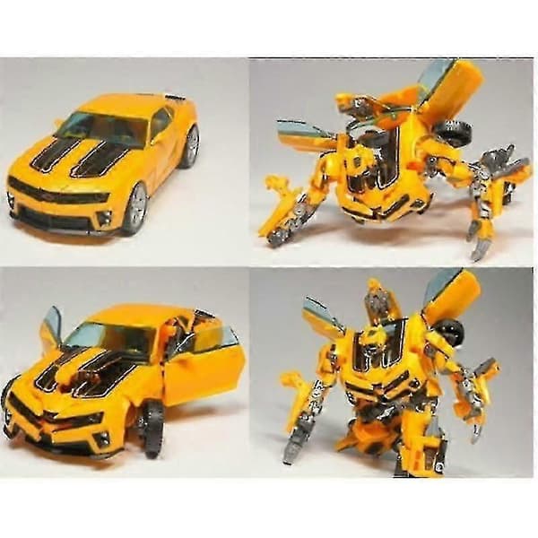 【YD】Transformers Bumblebee Robotbil - Interaktiv Actionfigurleke for Barn og Samlere