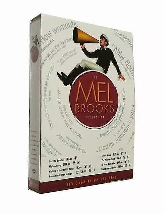 Mel Brooks-samlingen 8 filmer (DVD engelsk version, 2006, 8-disc set) Helt i alla regioner