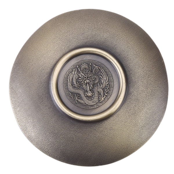 Dragemønster Sink Legering Røkelsesbrennerholder for Soverom og Tempel - Bronse Røkelseskar