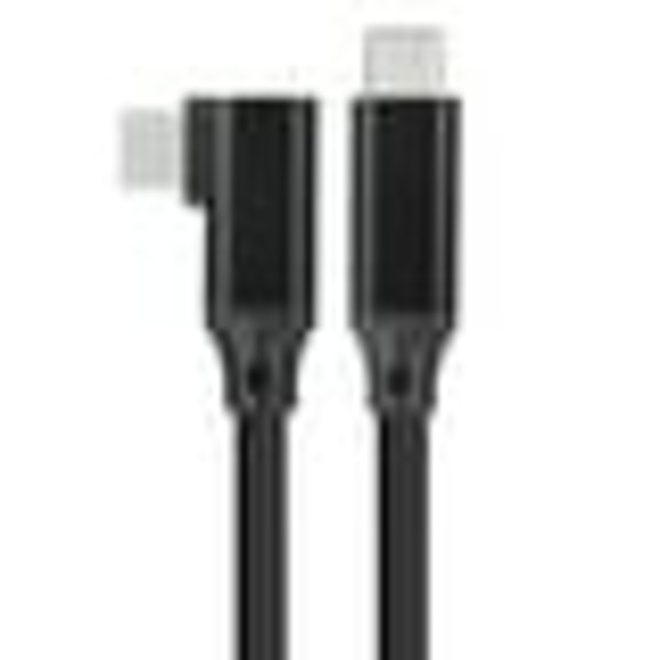 Typ-c datakabel 0,5 m PQ118 Svart