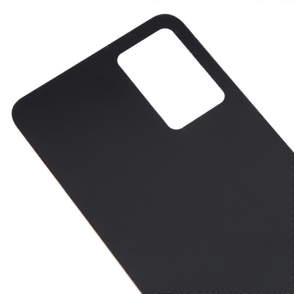 (Ny) Til Xiaomi Redmi Note 11 Pro+ 5G Glas Batteri Bagcover Black