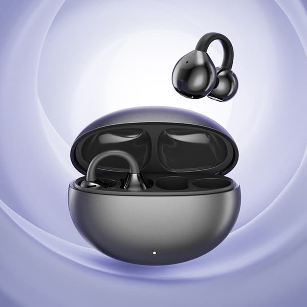 M91 Öronklämma Hörlurar Trådlösa Bluetooth Hörlurar Brusreducerande Hörlurar Black