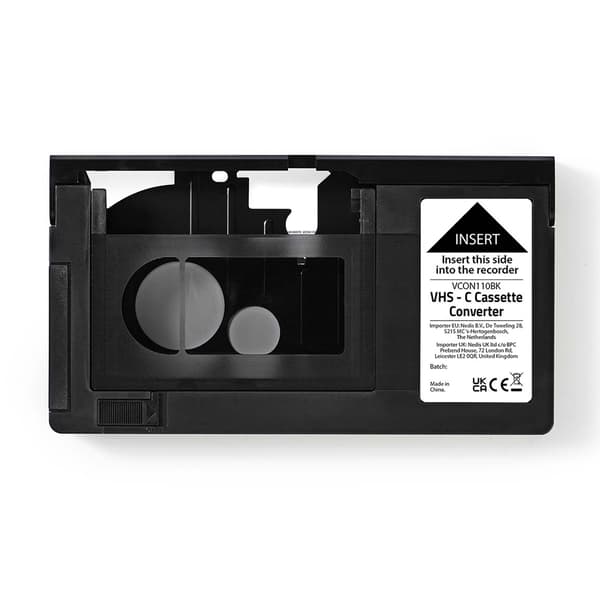 【YD】Kassetteadapter VHS-C til VHS
