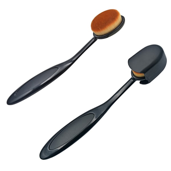 Tandborsteformad makeupborste Multifunktionsborste 2PCS