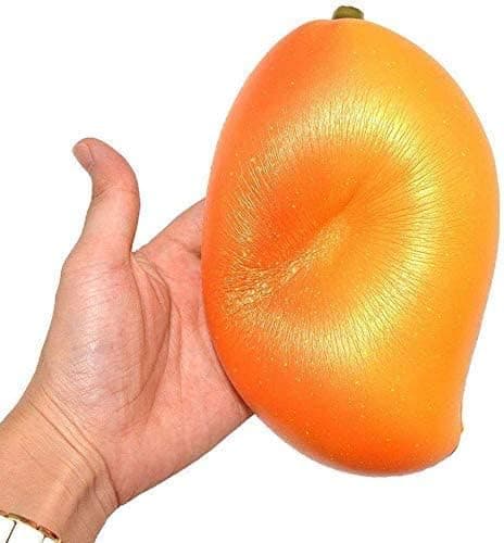 【YD】Squishy Gold Mango Colossal Slow Rising Scented Fruit Squishies