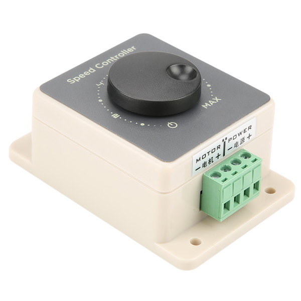Tehokas 20A PWM DC-moottorin nopeudensäädin 12V/24V/36V/48V värivaihtoehdoilla