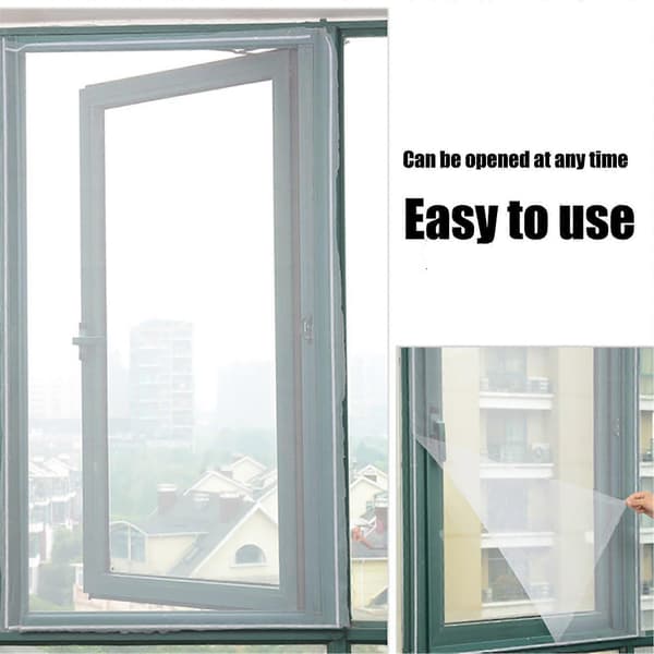【YD】DIY Mosquito Net Insect Screen Window Net with Self-Adhesive Strips