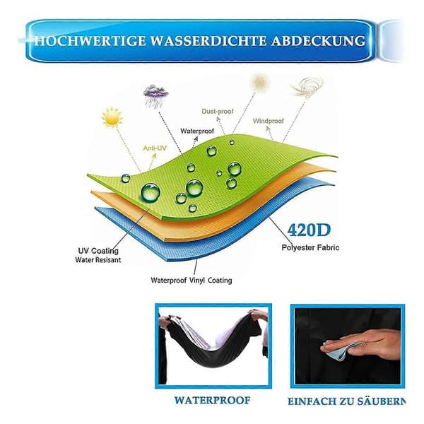【YD】Hammock Cover Waterproof, Heavy Duty Hammock Covers