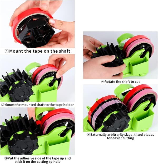 【YD】Tape Dispenser, Semi-Automatic Tape Dispenser