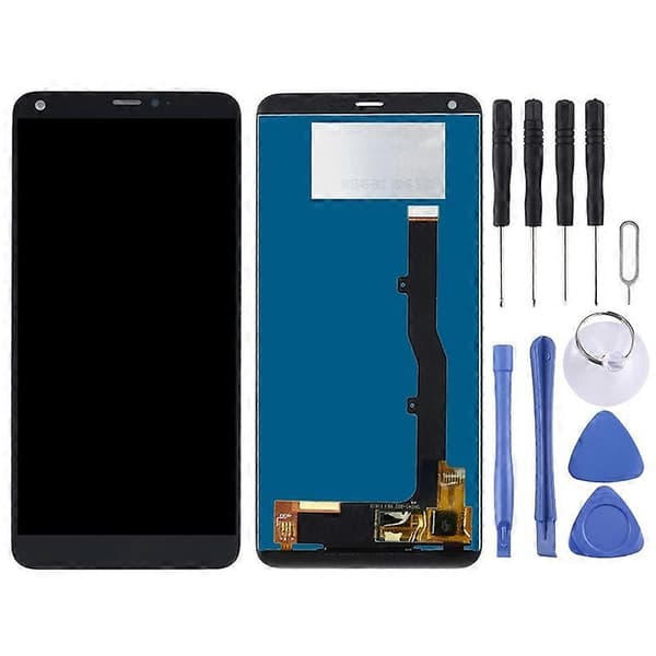 (Ny) LCD-skærm til ZTE Blade V9 Vita med Digitizer Fuld Montering (Sort) Black