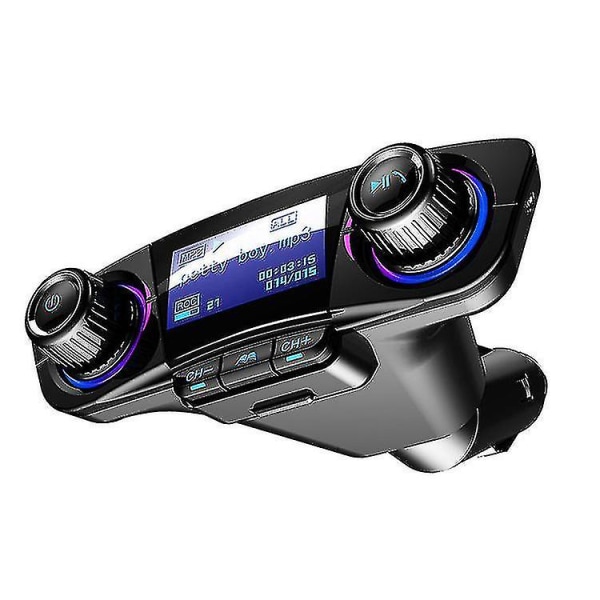 Bt06 Bil Mp3 Bluetooth-afspiller Biloplader Flersproget Bluetooth Håndfri Fm-sender til biltilbehør