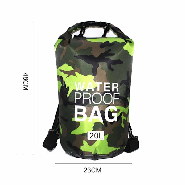 Waterproof Dry Bag , Roll Top Sack Keeps Gear Dry for Rafting,