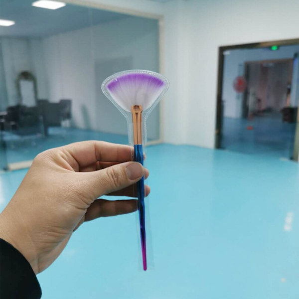 Makeup Tool Brush Restpulver Nose Shadow Blush Brush pink gold