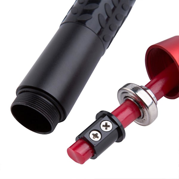 Vägt hopprep, tungt hopprep med justerbart djärvt Pvc-rep, för crossfitträning, boxning, svart rött
