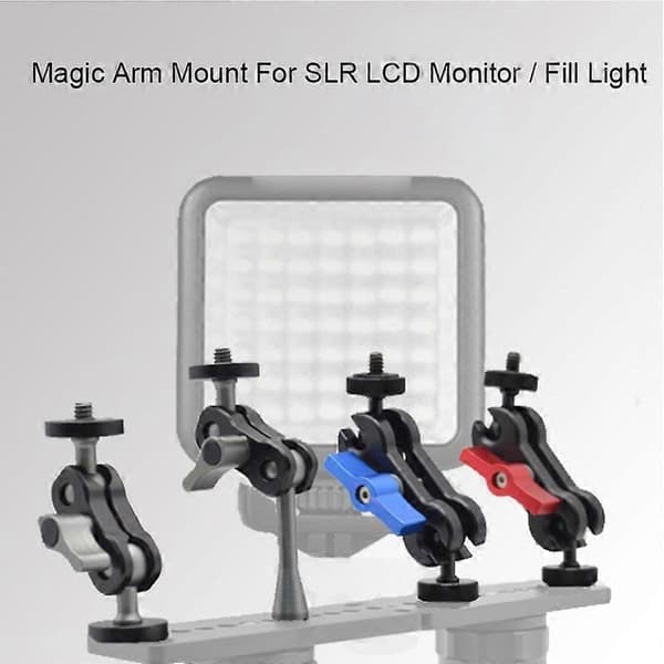 (Ny) MA-100B Blå YJ Magic Arm Brakettfeste 1/4 tomme Kulehode Magic Arm Not Specified
