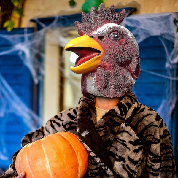 Hane Halloweenfest Voksenmaske