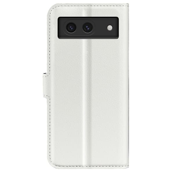 【YD】Google Pixel 8A Litsi-nahkakotelo Valkoinen 65