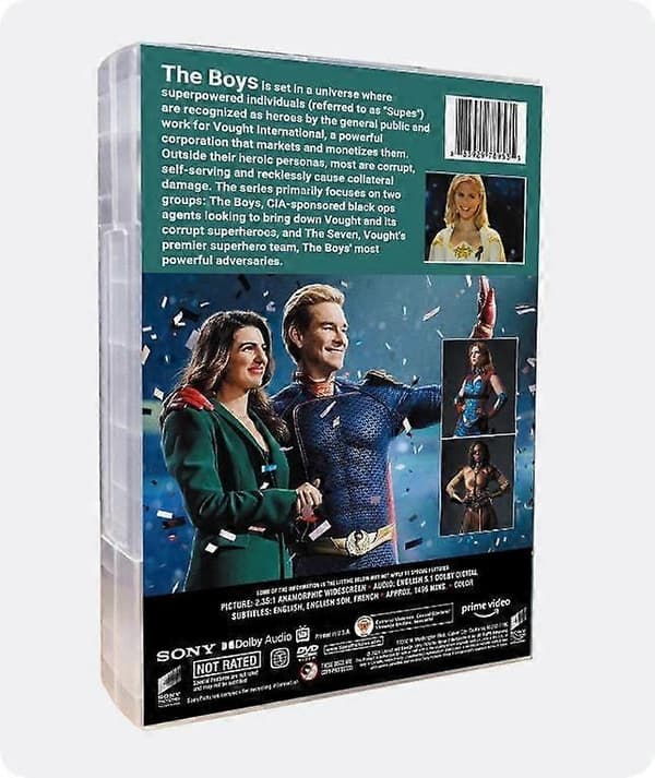 【YD】The Boys: The Complete Seasons 1-4 engelsk version (DVD, 2024, 12-disc boxset) Ny