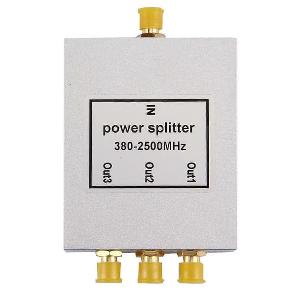 (Ny) 380-2500MHz SMA hunnadapter 3-veis strømsplitter Not Specified