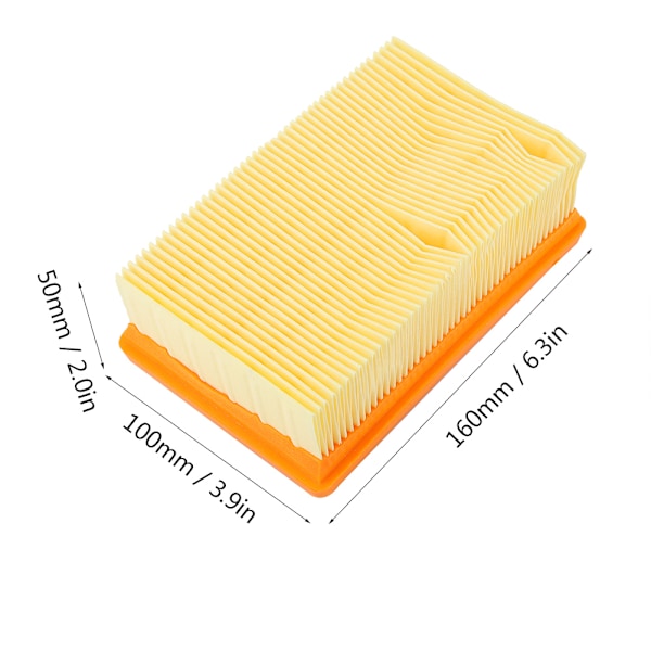 Vaihtosuodattimet Karcher MV4, MV5, MV6, WD4, WD5 ja WD6 kodin imureille