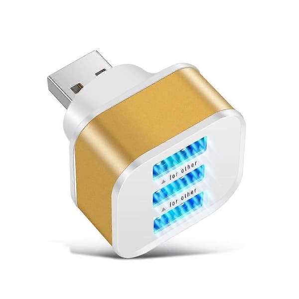 (Ny) USB 2.0 HUB 3-portars expander Blue