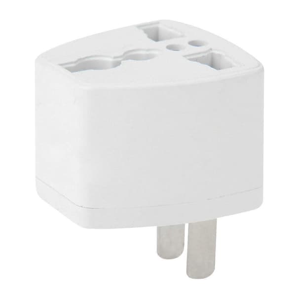 (Ny) Reiseveggstrømadapterpluggadapter, amerikansk plugg White